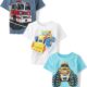 The Children’s Place Baby Toddler Boys 3-Pack Short Sleeve Graphic T-Shirt