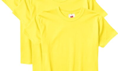 Hanes Boys’ EcoSmart Short Sleeve Tee Value Pack (3-Pack)