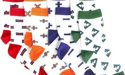 Kids Crew Cut Socks -Math Collection – 4 Pairs per Pack