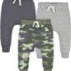 Gerber Baby-Boys Toddler 3-Pack Jogger Pants