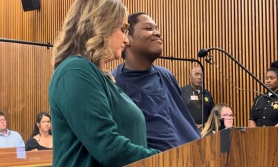 Ohio suspect accused of killing toddler outside Giant Eagle smirks in court as dad looks on