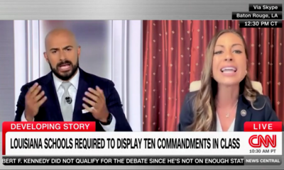 CNN host clashes with Louisiana lawmaker supporting Ten Commandments bill: ‘Don’t make this about me!'