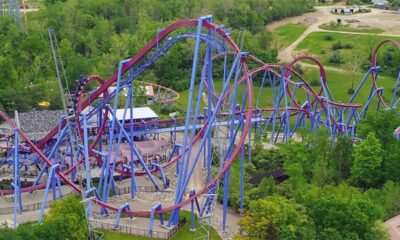 Ohio man hospitalized after being struck by roller coaster: police