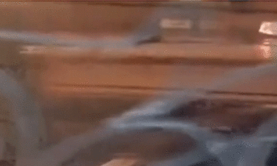 Video shows suspected arsonist experience instant karma while reportedly trying to torch ex-girlfriend’s house