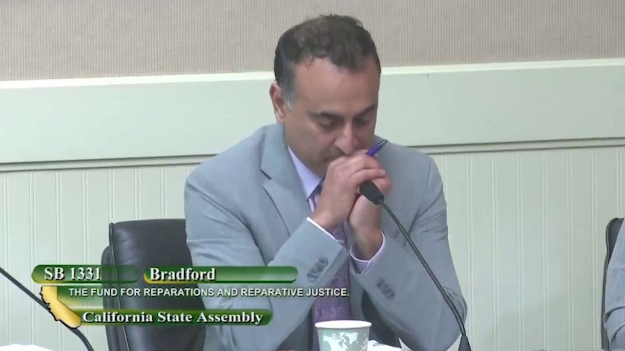 Dem lawmaker in tears after Republican says its unfair for Asians, Latinos to pay reparations