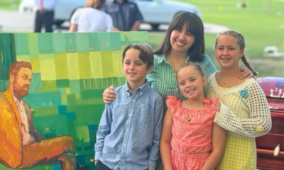 Family hosts ‘FUNeral’ for 500 guests after dad dies suddenly, featuring paints, music and more to honor him