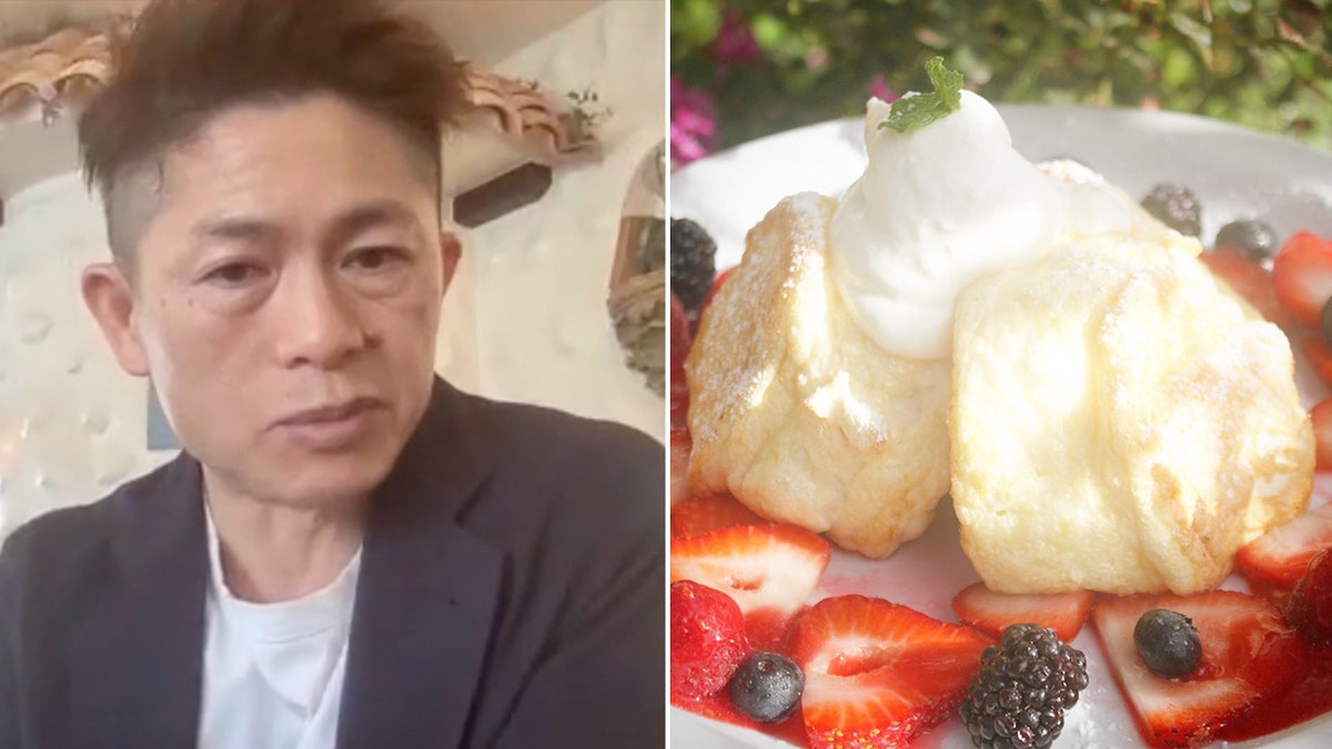 Cream Pot owner and chef Nathan Tran is the creator of the Japanese soufflé pancake.