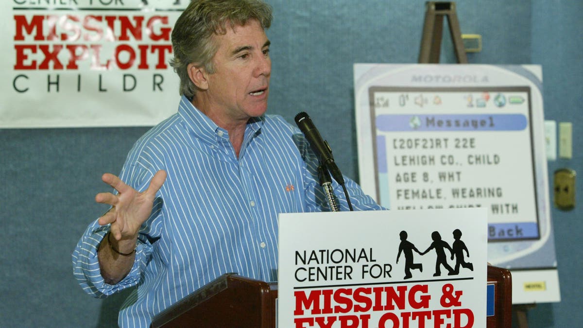John Walsh speaking on behalf of National Center for Missing & Exploited Children