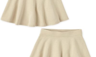 The Children’s Place girls Active French Terry Skirt 2 Pack