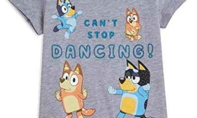 Bluey Dad Mom Bingo Girls Graphic T-Shirt Toddler to Big Kid