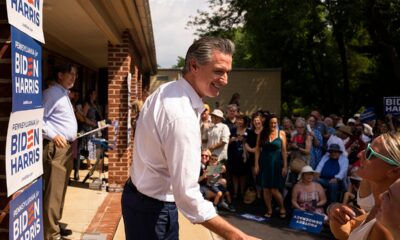 Newsom stumps for Biden in Pennsylvania, deflects on if 'open convention' would tempt him: 'Legit question'