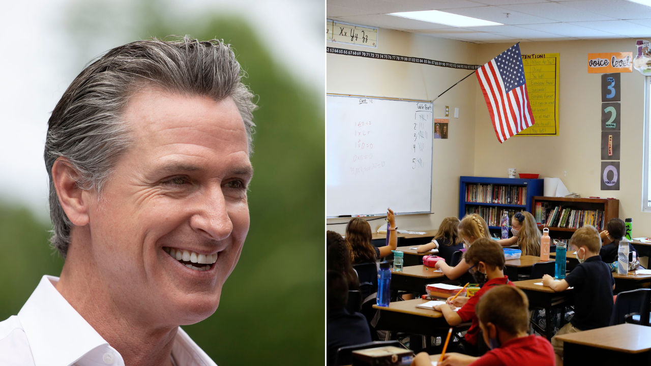 Newsom's school gender identity law mandates 'teachers must lie to parents,' parental rights groups say