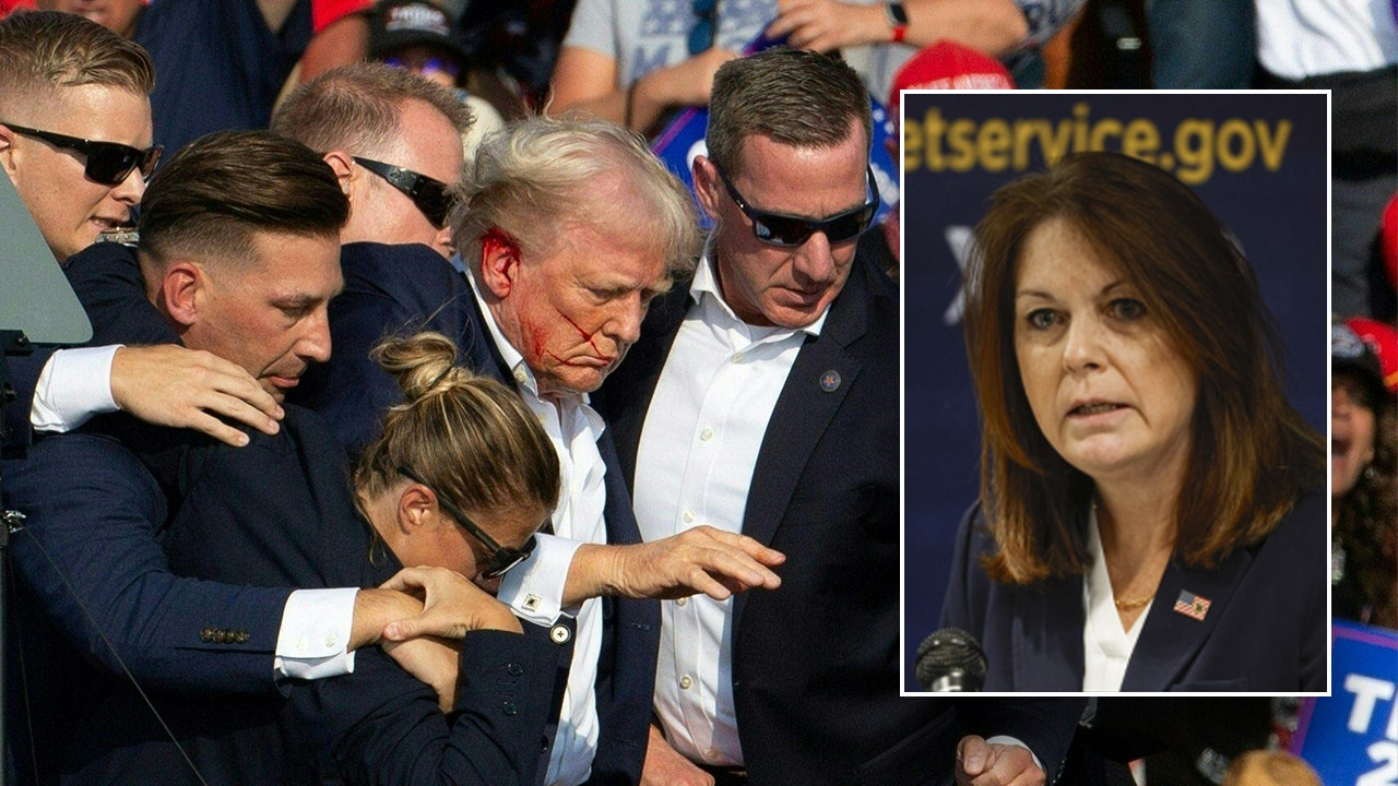 Secret Service Director Kimberly Cheatle reacts to independent review of Trump assassination plot