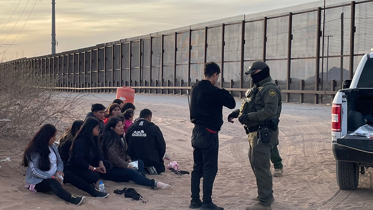 Migrants detained by authorities near border