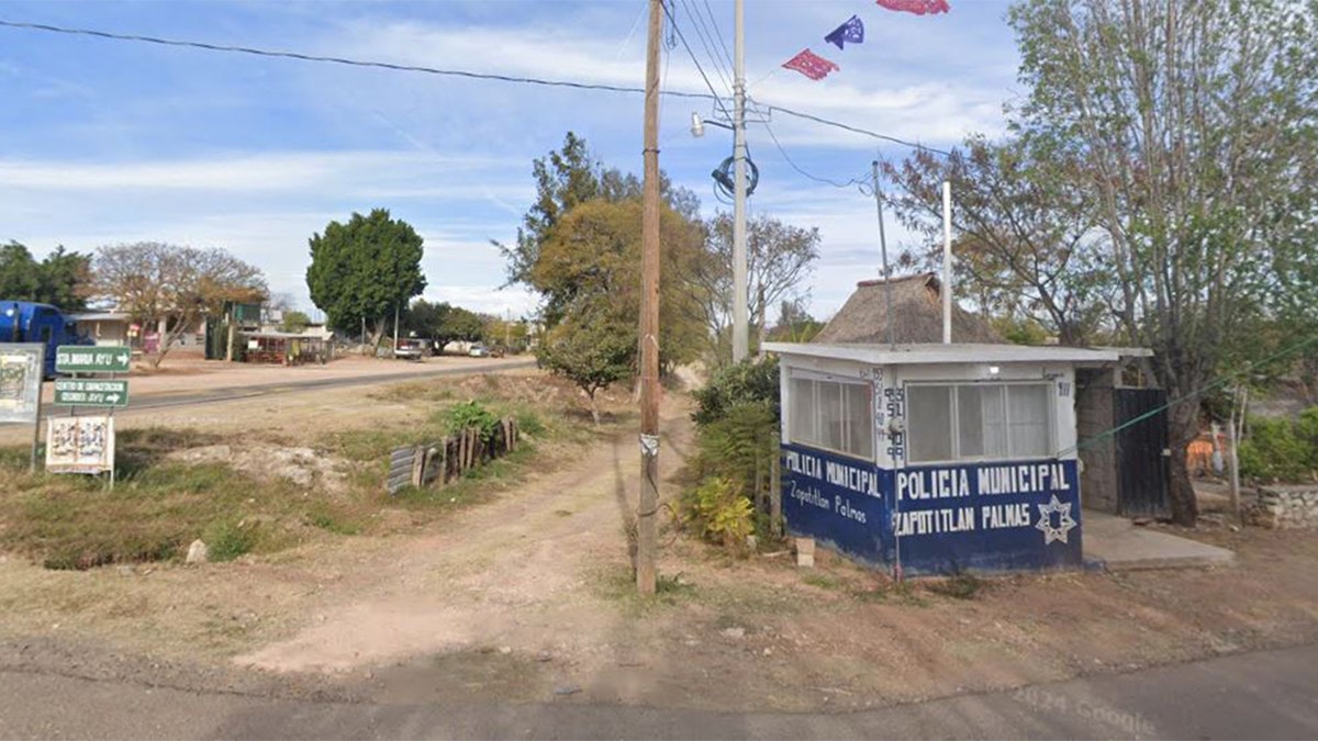 Zapotitlan Palmas Police Department in Oaxaca