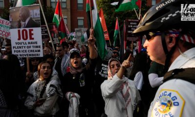 Anti-Israel demonstrations continue near DNC for 3rd night as crowds gather in larger numbers