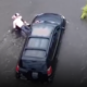 Drone video captures Florida woman's rescue after she got stuck in rising waters during Debby aftermath