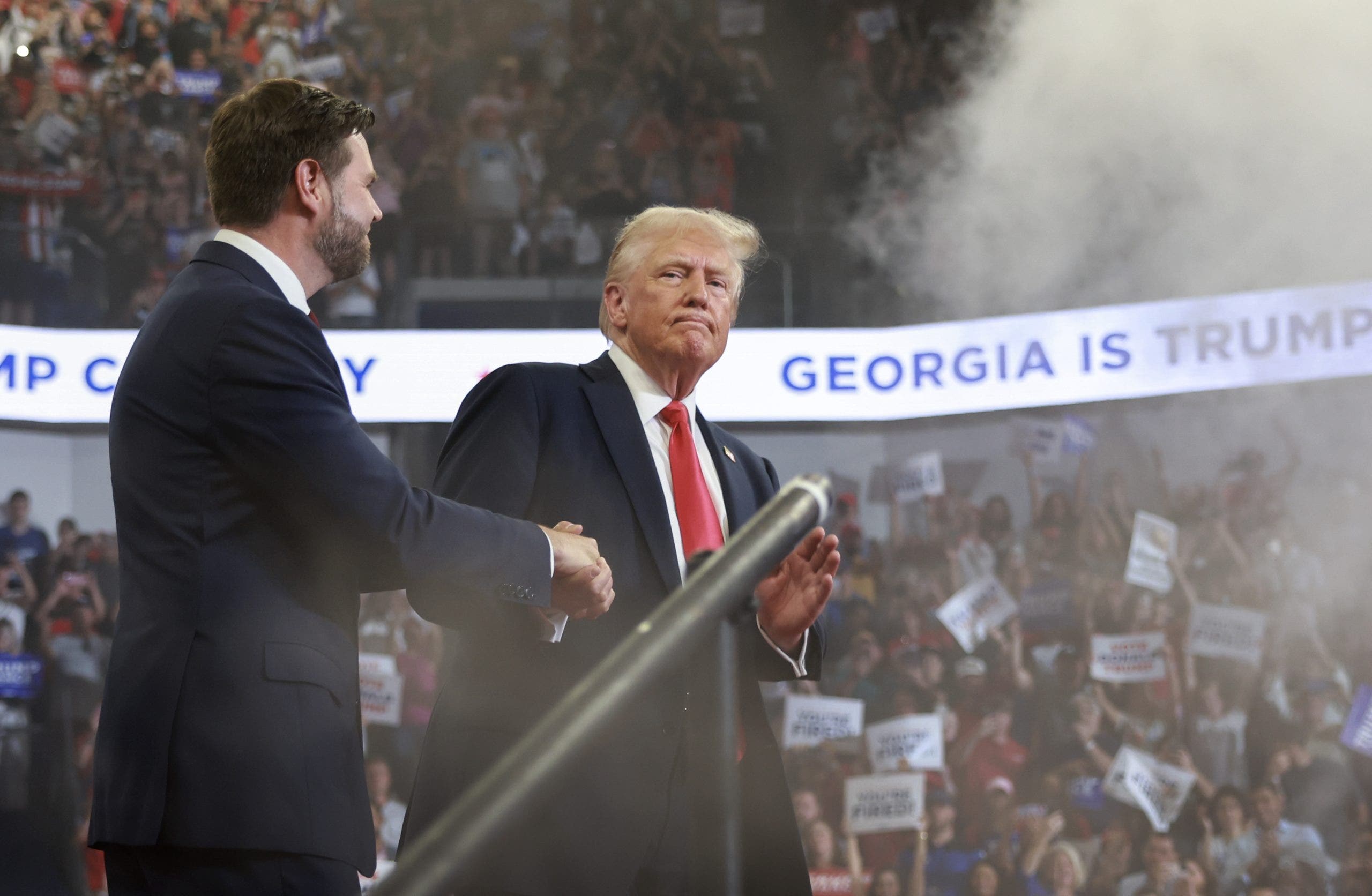 Trump's Georgia problem: 'Neck and neck' with VP Harris as candidates fight for battleground states