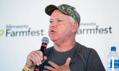 Viral Harris-Walz camo hat raises  million, draws NRA scorn