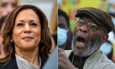 'Voice of leadership': Harris has repeatedly praised her pastor who blamed America for 9/11