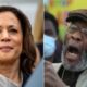 'Voice of leadership': Harris has repeatedly praised her pastor who blamed America for 9/11