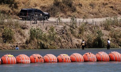 Texas border floating barrier in Rio Grande can stay for now, court rules