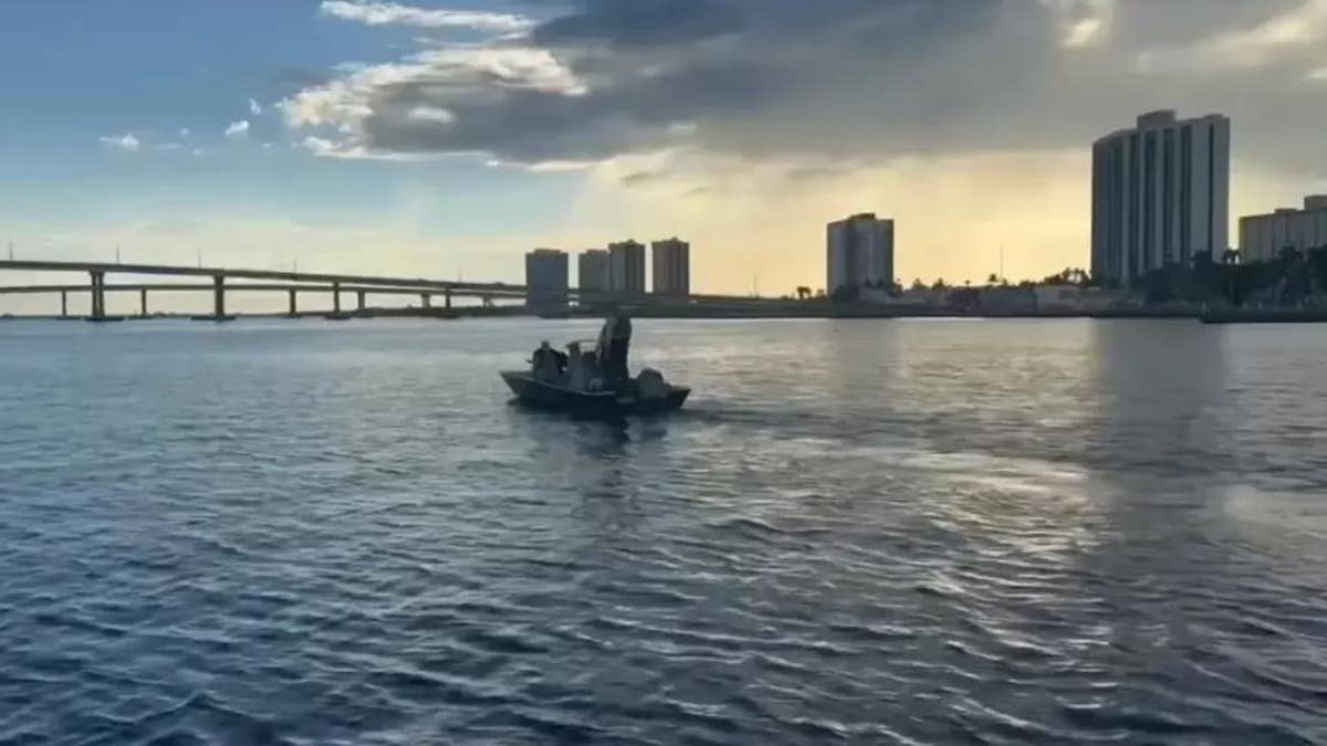 the Caloosahatchee River in North Fort Myers. 