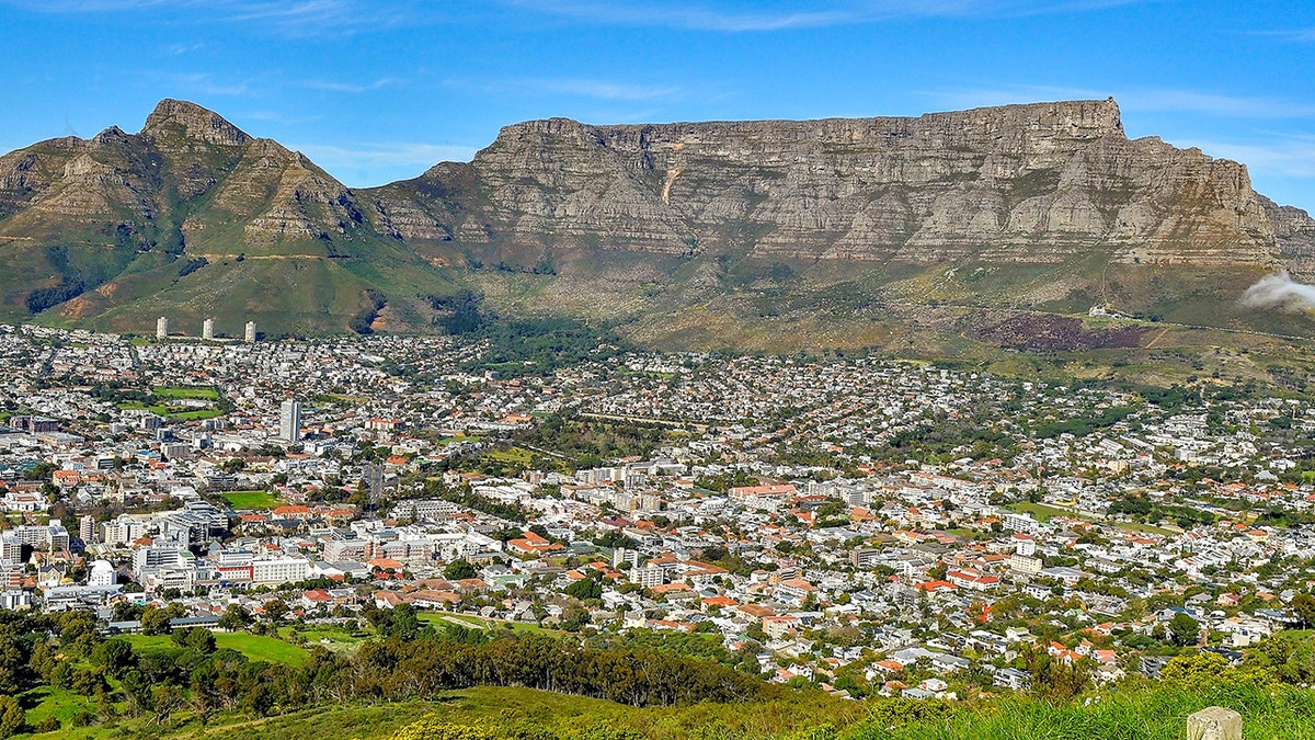 Table Mountain in South Africa