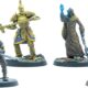 Modiphius Entertainment: The Elder Scrolls: Call to Arms – Adventurer Veterans – 4 RPG Miniatures, Unpainted Resin Figures, Officially Licensed