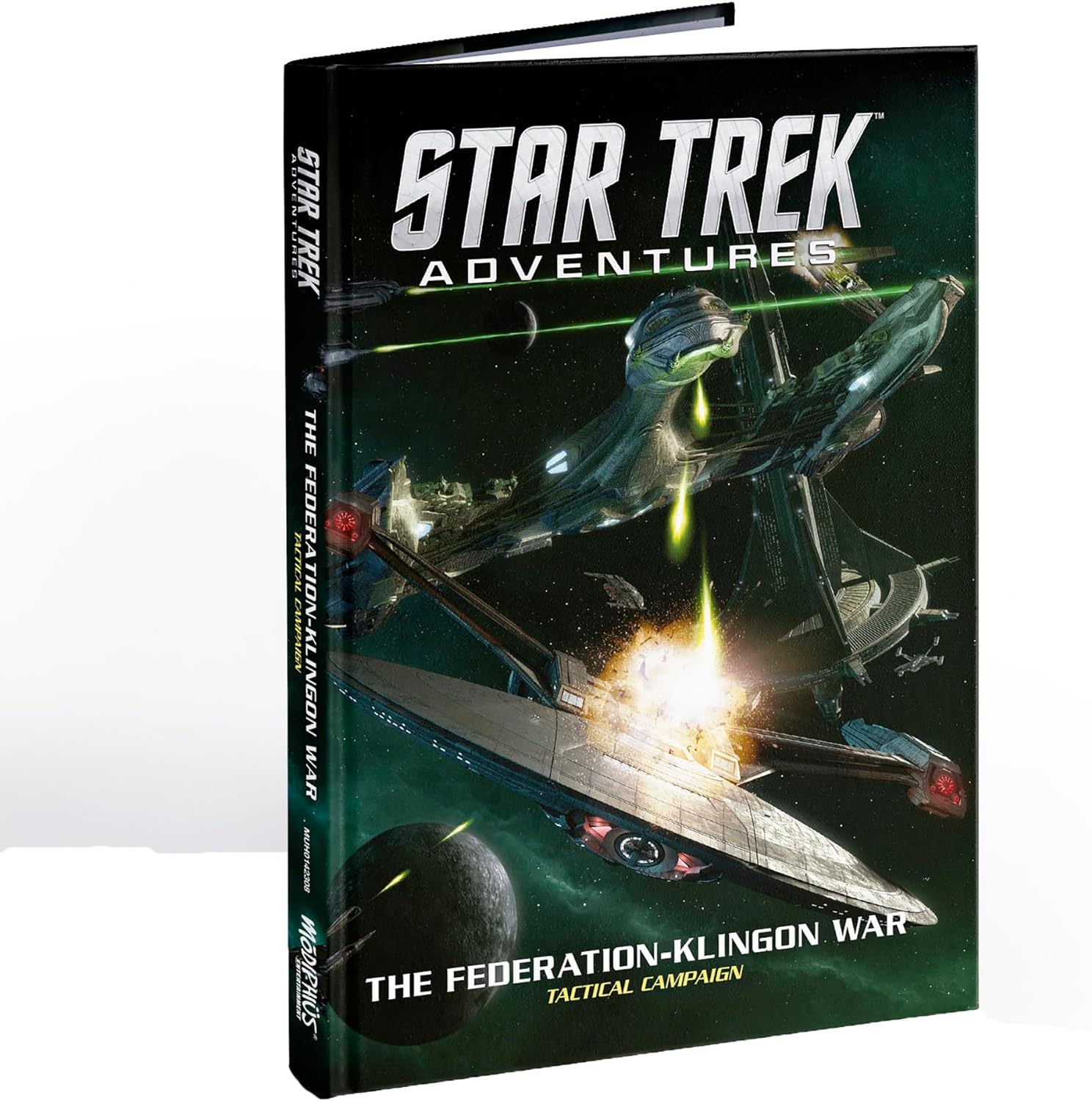 Modiphius Entertainment: Star Trek Adventures: The Federation-Klingon War Tactical Campaign – Hardcover RPG Book, Tabletop Role Playing Game