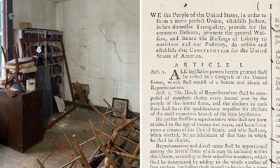 Rare copy of US Constitution found inside old filing cabinet to hit auction block