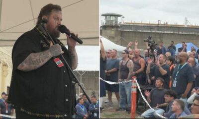 Jelly Roll performs at Oregon prison that allows live music for first time in 20 years