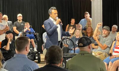 Vivek Ramaswamy hosts town hall in Springfield, Ohio, as residents share concerns about city's migrant influx