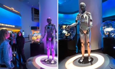 Las Vegas Sphere's robot is seen 'learning about humans' from her interactions with guests