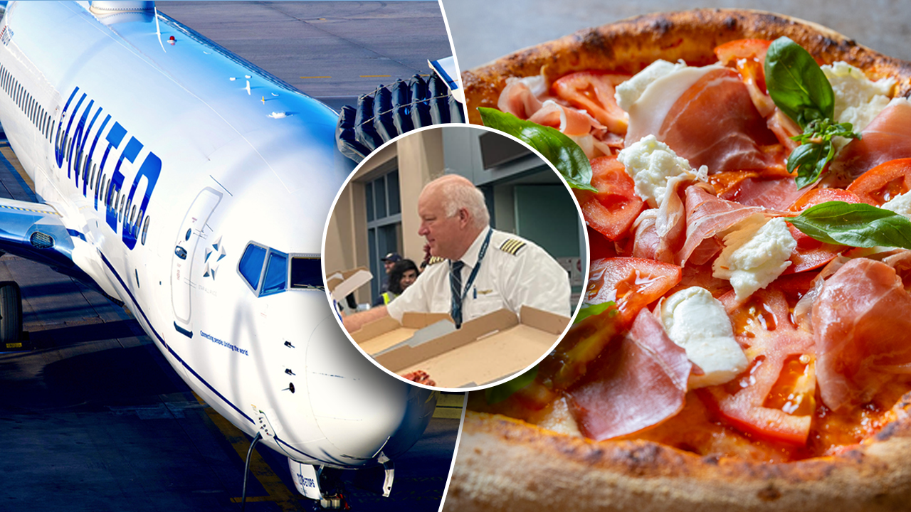 Emergency landing prompts United Airlines pilot to order dinner for 150 passengers