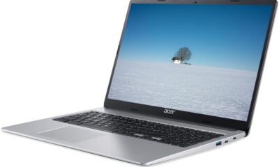 acer 2024 Chromebook, 15″ HD IPS ComfyView Screen, Intel Celeron N Processor Up to 2.70GHz, 4GB LPDDR4, 64GB eMMC, Intel UHD Graphics, 6th Gen WiFi, Webcam, Chrome OS, Dove Gray(Renewed)