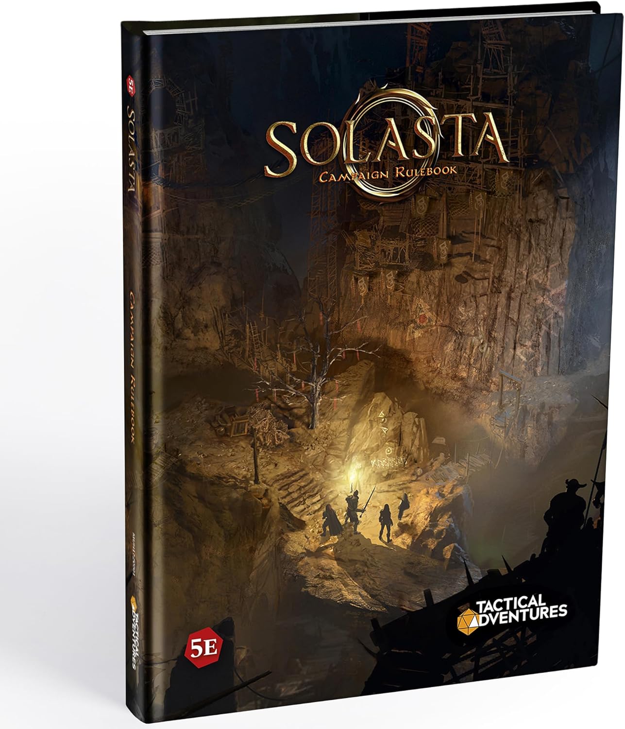 Modiphius Entertainment: Solasta: Campaign Rulebook – Revised Edition 5E – Hardcover RPG Book, 198 Pages, Tabletop Role Playing Game