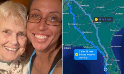 Women drive from Illinois to Florida to save 93-year-old grandmother in Milton's path