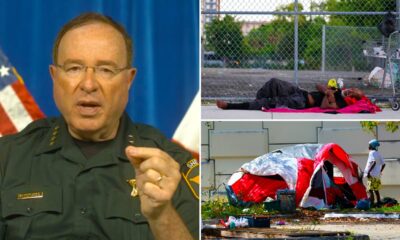 Florida sheriff issues warning for authorities enforcing homeless crackdown