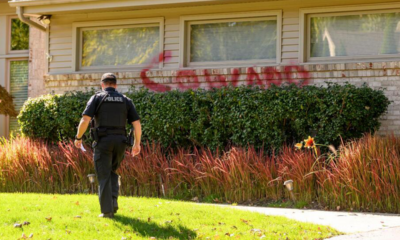 University of Michigan president's home spray-painted with anti-Israel messages: 'Intifada'