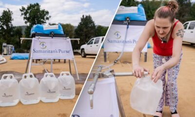 Samaritan's Purse continues Helene relief efforts with three water filtration systems in North Carolina