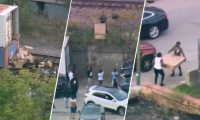 Mob of up to 30 looters, some armed, ransack freight train in Chicago