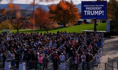 Trump vows at Pennsylvania rally to slash energy costs, lift LNG pause and 'frack, frack, frack'