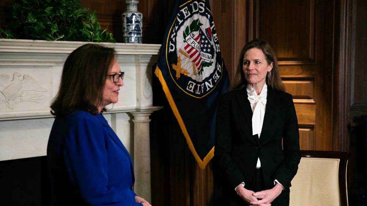 Sen Fischer with Judge Barrett