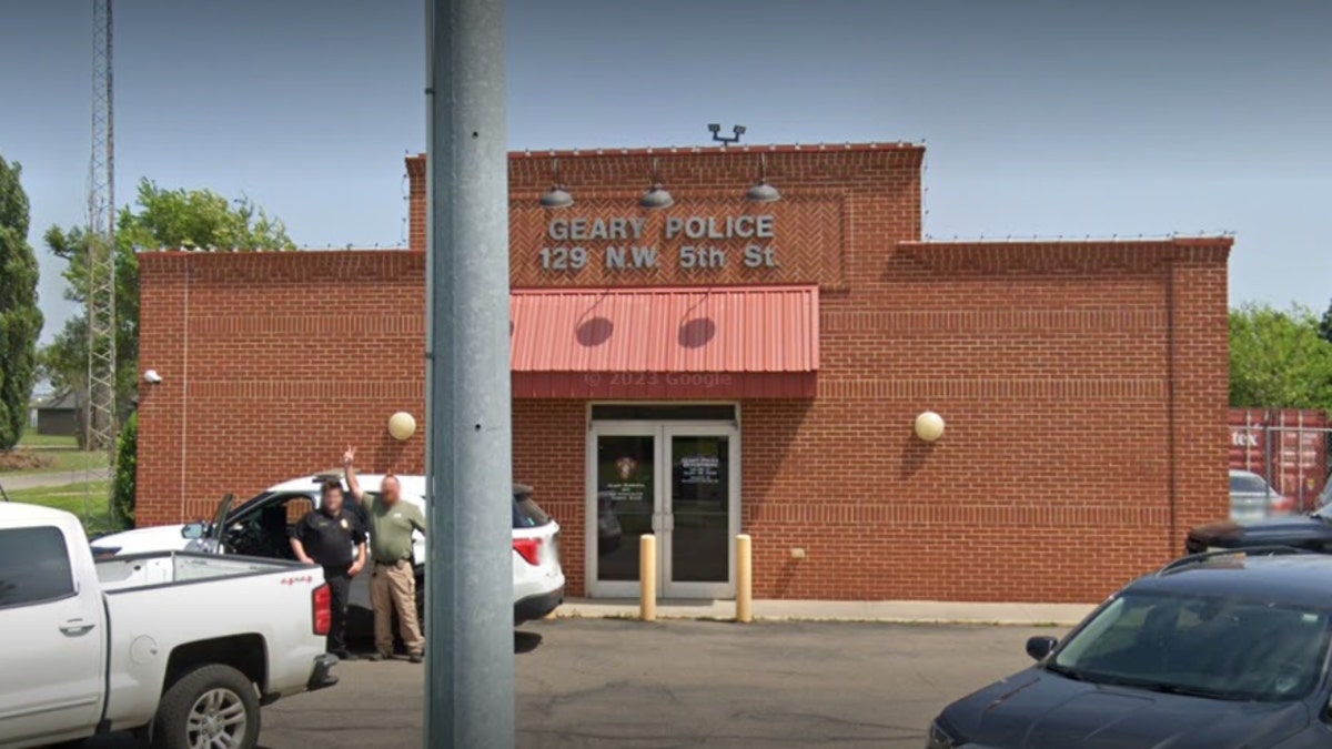 The Geary Police Department's main building