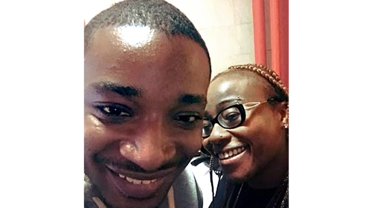 Jordan Neely, left, with Carolyn Neely smiling in a selfie