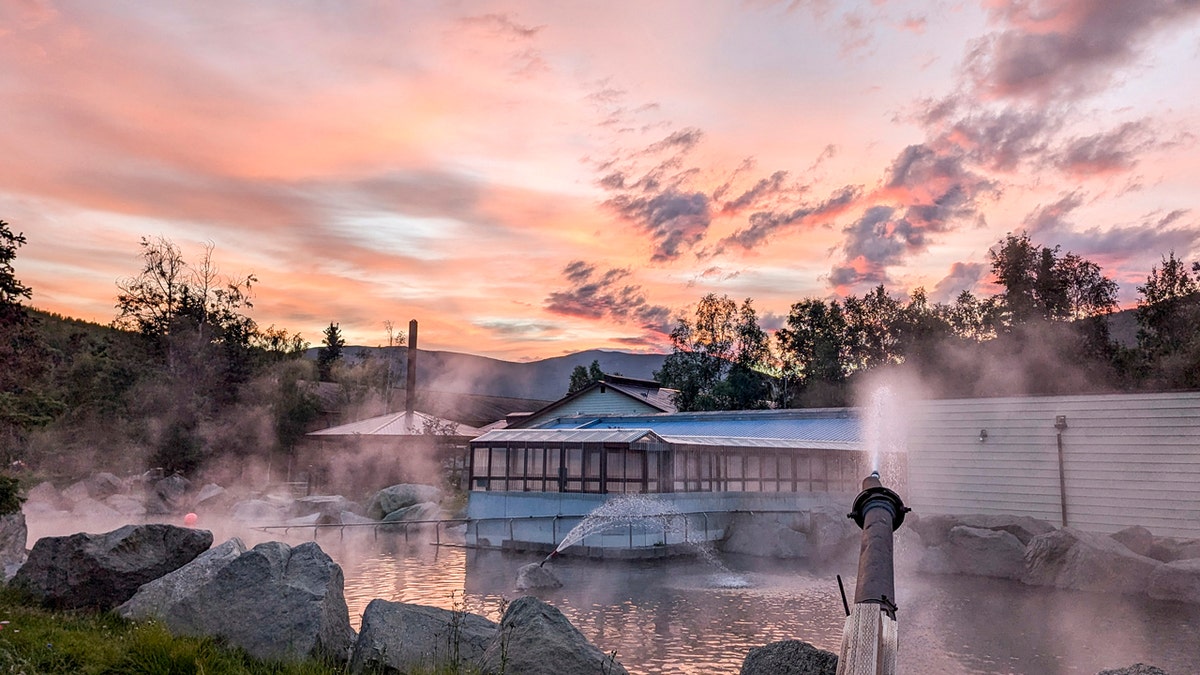 Chena Hot Springs in Fairbanks, Alaska