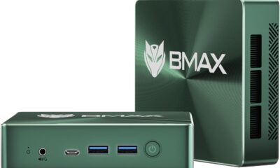 Bmax B6 Pro Mini PC, Intel Core i5-1030NG7(up to 3.5GHz), 16GB LPDDR4/512GB NVMe SSD, Mini Desktop Computer WiFi5 4K/60Hz Triple-Display BT4.2 Gigabit Ethernet Type-C/HDMI Mini Computer