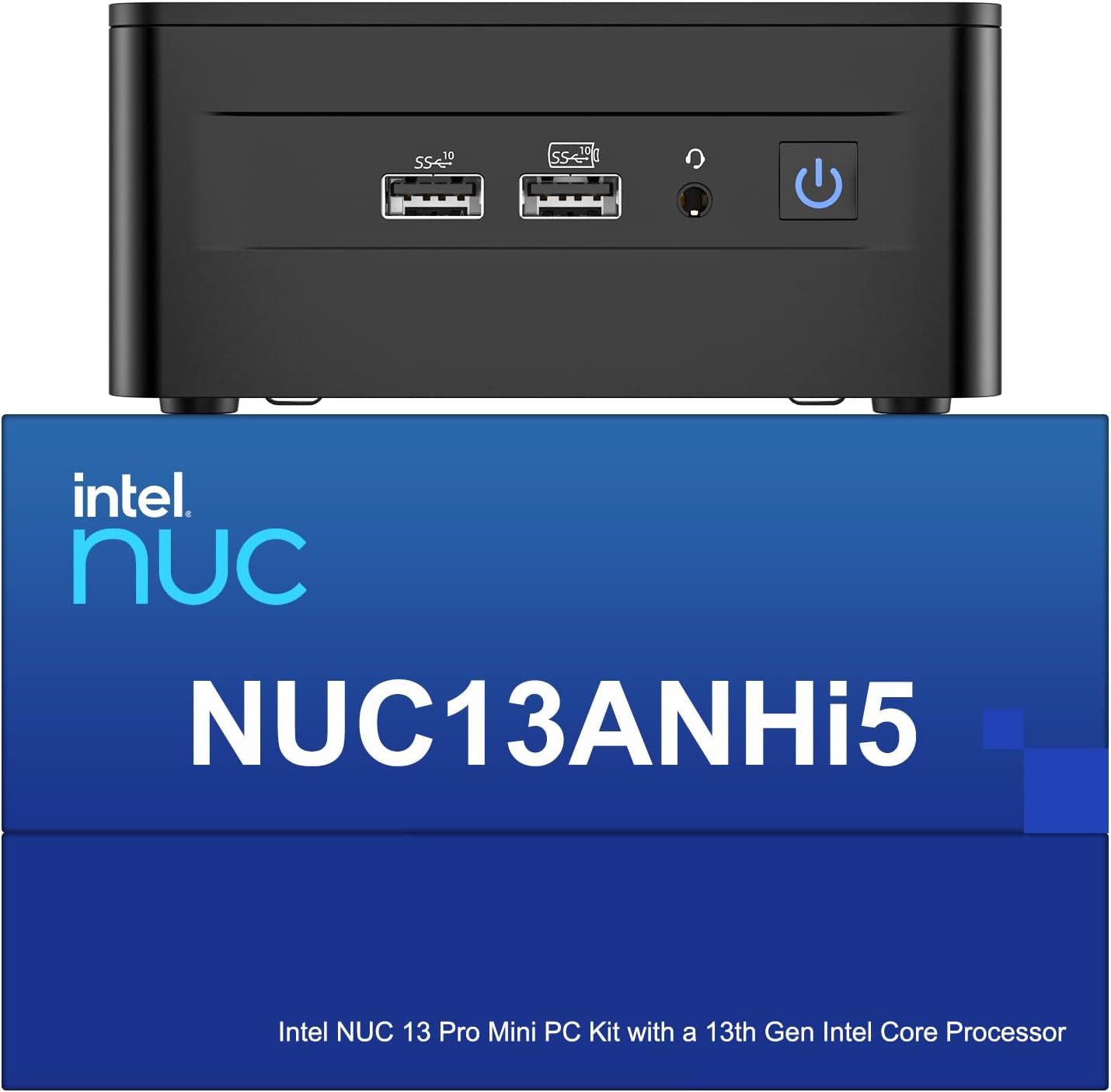 Intel NUC 13 Pro NUC13ANHi5 Arena Canyon Mini PC, Core i5-1340P, 16GB RAM, 512GB SSD, Mini Computers Windows 11 Pro for Business Home Office, Support 8K/4K Quad Display/WiFi 6E/BT 5.3/Thunderbolt 4