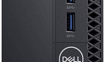 Dell OptiPlex 3060 Micro Desktop Computer with Intel Core i5-8500T 2.1 GHz Hexa-Core, 8GB RAM, 128GB SSD (R3C2H)